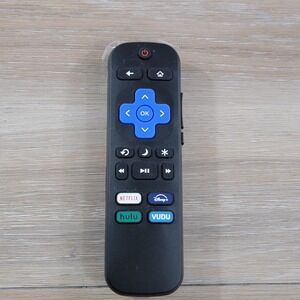 Roku Voice Remote Control for Roku Streaming Players and Roku TV Black Purple